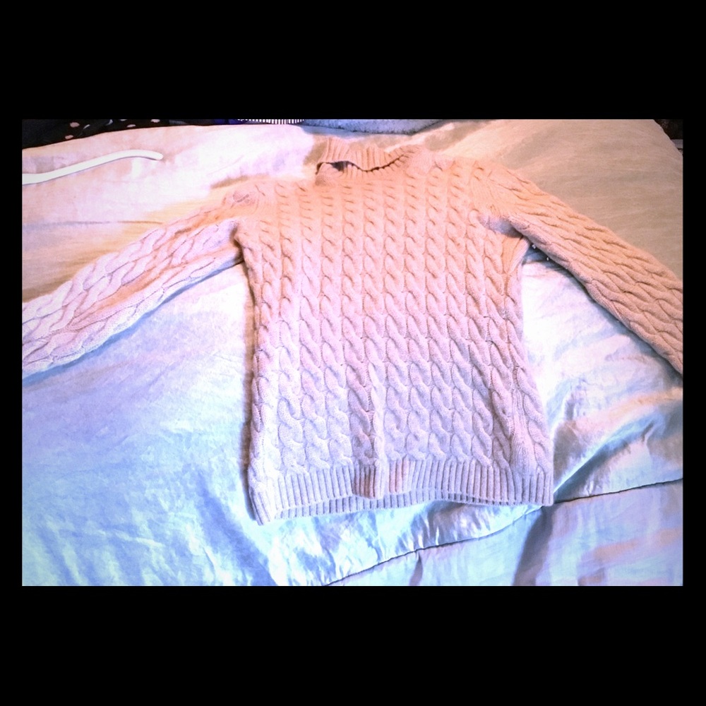 Cashmere ribbed sweater